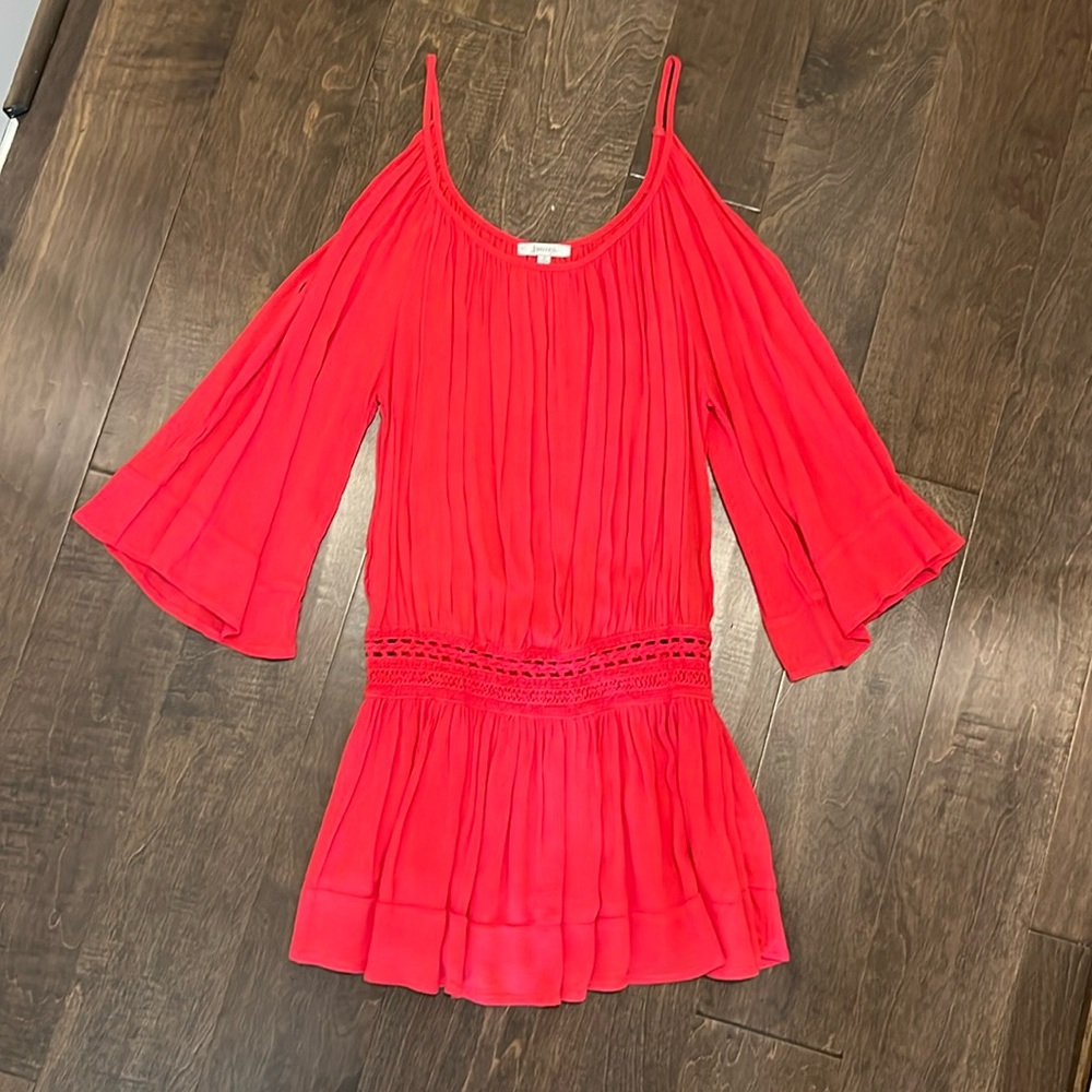 Coral Blouse